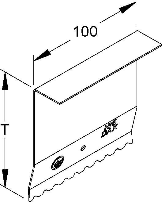 Stoßstellenverbinder GSTE 133-78T100
