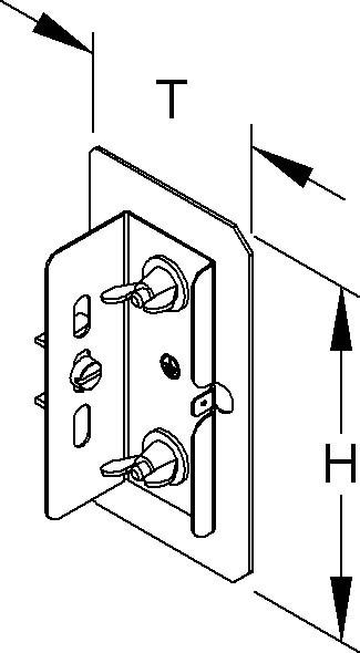 Alu-Endabschl.-Deckel GAED 133 C