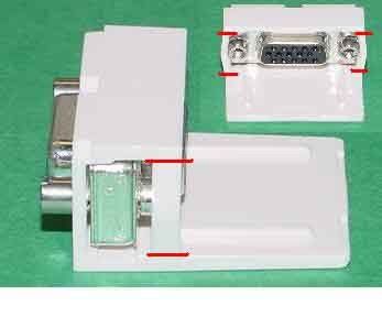 MINICOM SUB-D15-Buchse CMD15HDCIWY