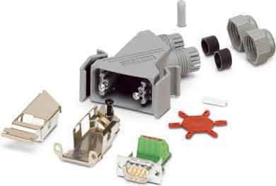 D-SUB-Steckverbinder VS-09-PROFIBUS-SP