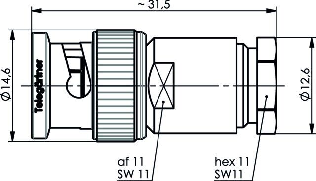 BNC-Kabelstecker 100123521