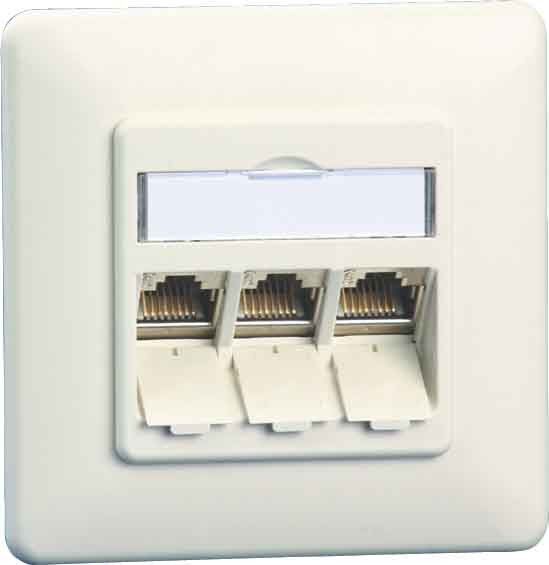 Anschlussdose C6Amodul UP TN C6Amod-3UP-270rw