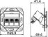 Anschlussdose C6Amodul Upk 130B12D31102-E