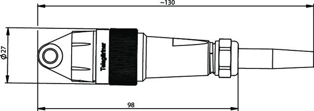 LWL Stecker 2xSC IP67 Ind. 100007282