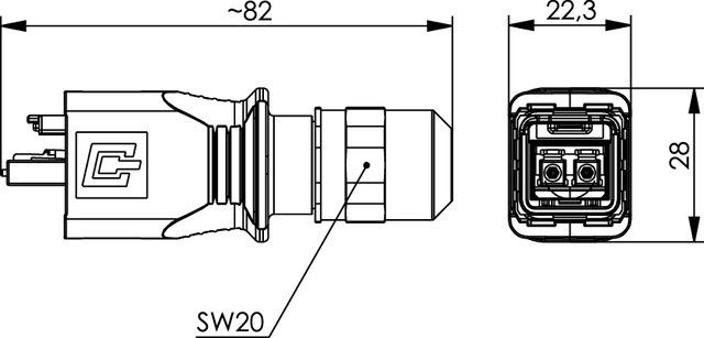 STX V14 LC-D Steckerset 100007573