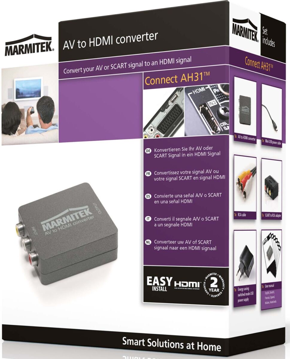 Konverter MARMITEK ConnectAH31