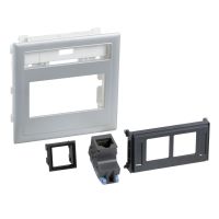 Anschlusssatz flach Alu. 5974207