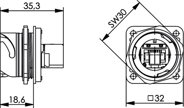 STX V1 Flanschset 100007415