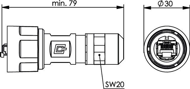 STX V1 RJ45-Steckerset 100007455