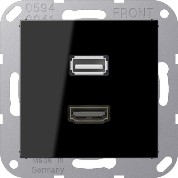 Multimedia-Anschluss sw MA A 1163 SW