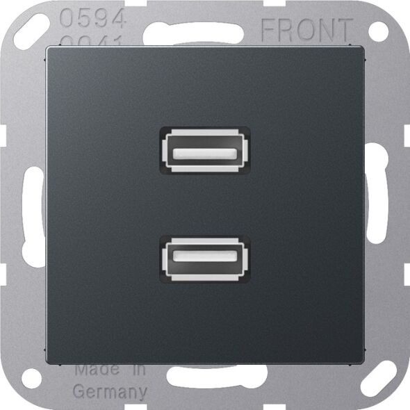 Multimediadose 2 x USB MA A 1153 ANM
