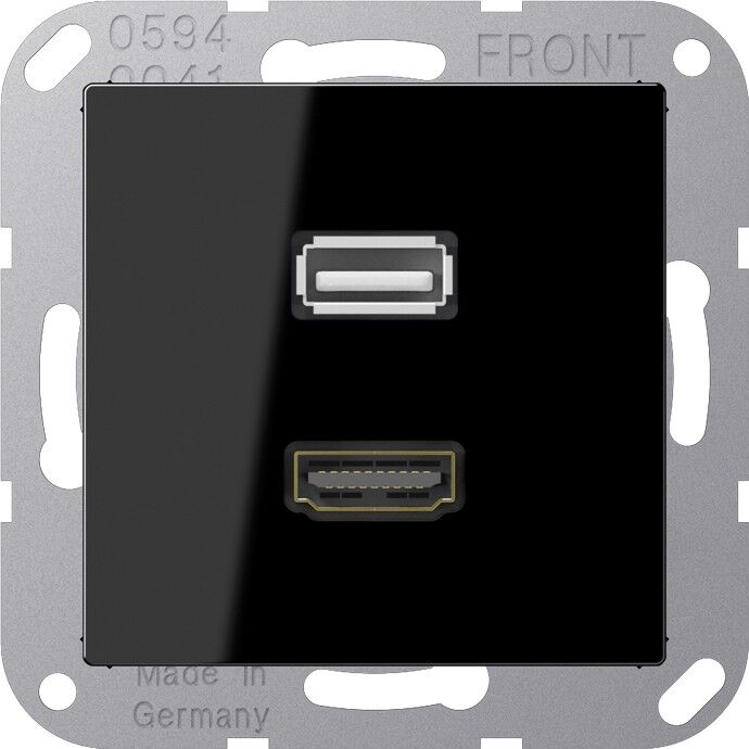 Multimedia-Anschluss sw MA A 1163 SW