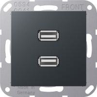 Multimediadose 2 x USB MA A 1153 ANM