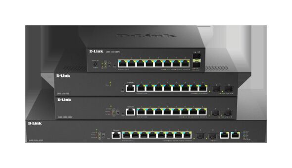 12-Port 2.5G BASE-T PoE, DMS-1250-12TP/E