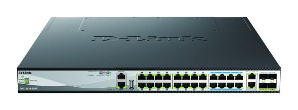24 x 100/1000/2500BASE-T DMS-3130-30TS/E