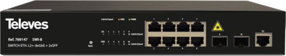 Ethernet Switch L2+ SWI8