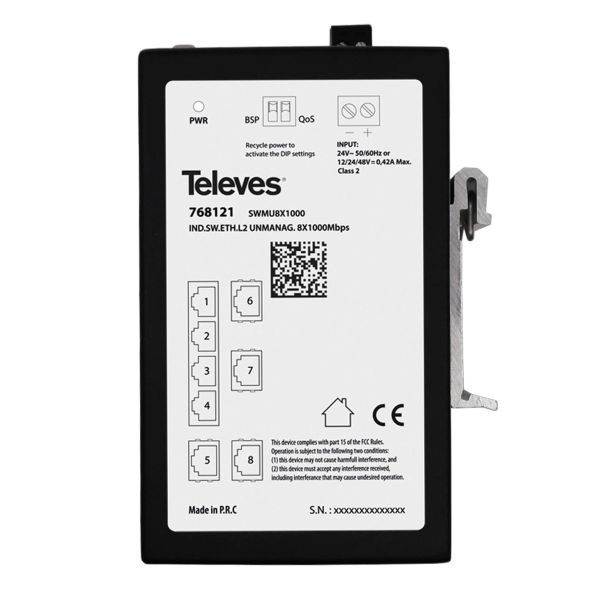 Industrial Ethernet-Switch SWMU8X1000