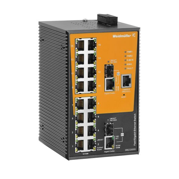 Schalter managed Fast/ IE-SW-AL18M-16TX-2GC