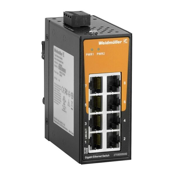Schalter unmanaged IE-SW-EL08-8GT-MINI