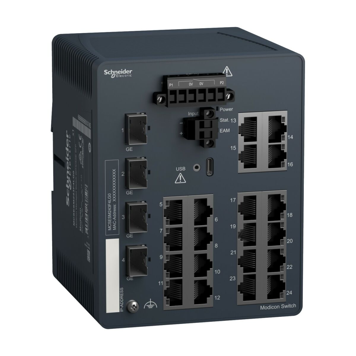 Modicon Managed Switch MCSESM243F4LG0
