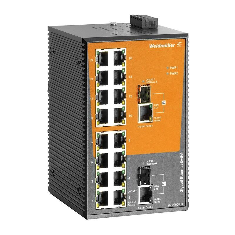 Schalter unmanaged Fast/ IE-SW-EL18-16TX-2GC