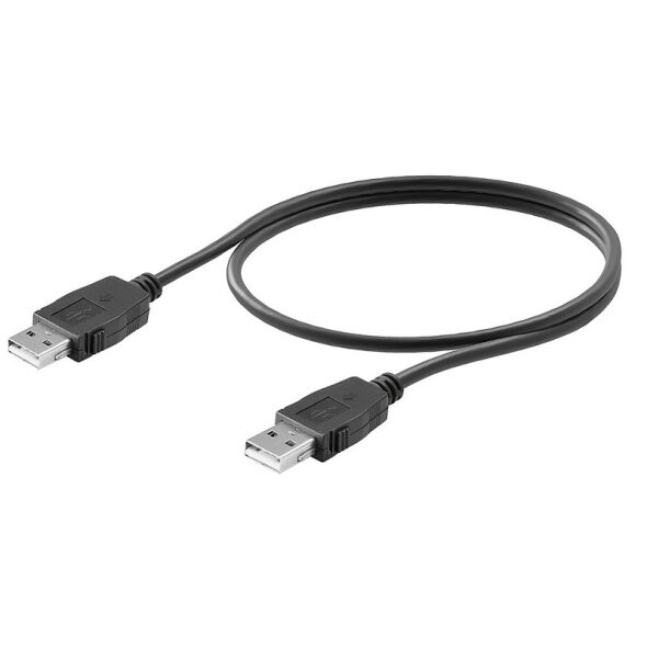 Kabel USB A mit Verrastu IE-USB-A-A-1.0M-ML