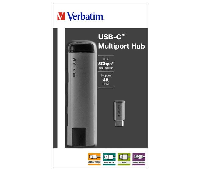USB 3.1-C Hub VERBATIM 49141