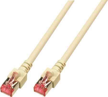Patchkabel Cat.6 EC6000 15m gr S/FTP