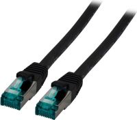 Patchkabel Cat.6A S/FTP EC6000A 0.25m sw