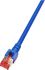 Patchkabel Cat.6 EC6000 0,5m bl S/FTP