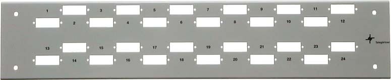 Frontplatte Basis-V 2HE 100021575