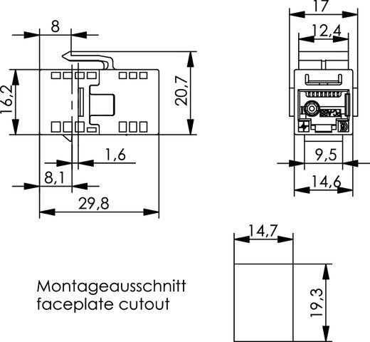 UMJ-Kupplung K Cat.5e 100023234