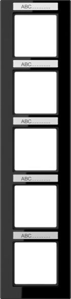 Rahmen 5-f Schriftf. senkr AC 585 BFNA SW