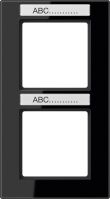 Rahmen 2-f Schriftf. senkr AC 582 BFNA SW