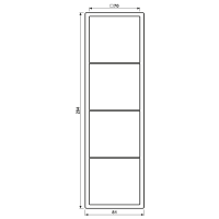 Rahmen 4-fach LC 984 213