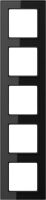 Rahmen 5-fach AC 585 BF SW