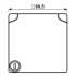 Klappdeckel aws AS 581 BFSLKL WW