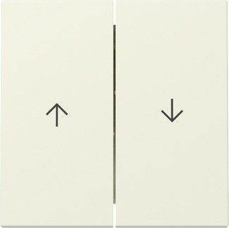 Wippe 329401 2-fach Pfeil cremeweiß glänzend - neue Generation