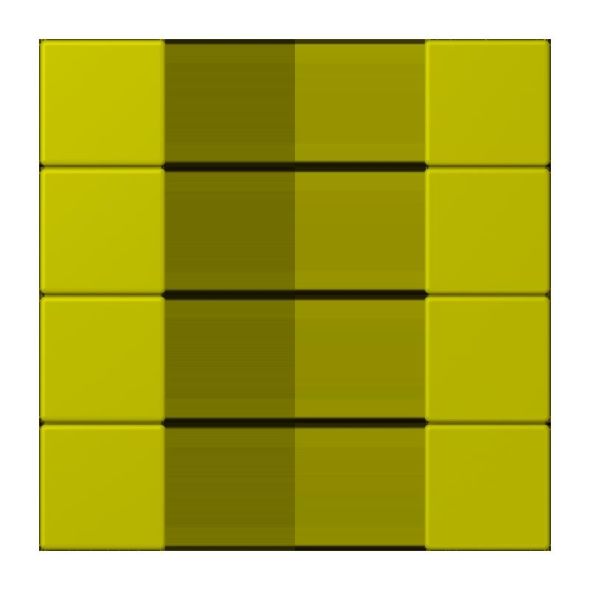 Tastensatz 4fach LC 504 TSA 249