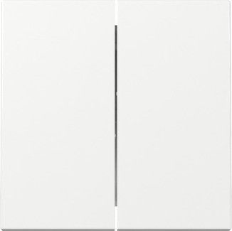 Wippe 329503 2-fach reinweiß glänzend - neue Generation