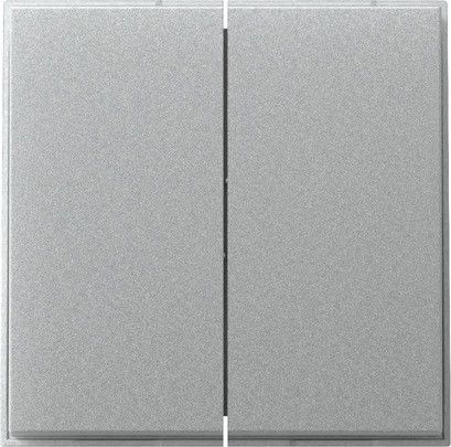 Wippe 2-fach gerade 349565 alu - neue Generation