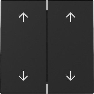 Wippe 3297005 2-fach Pfeile schwarz matt - neue Generation