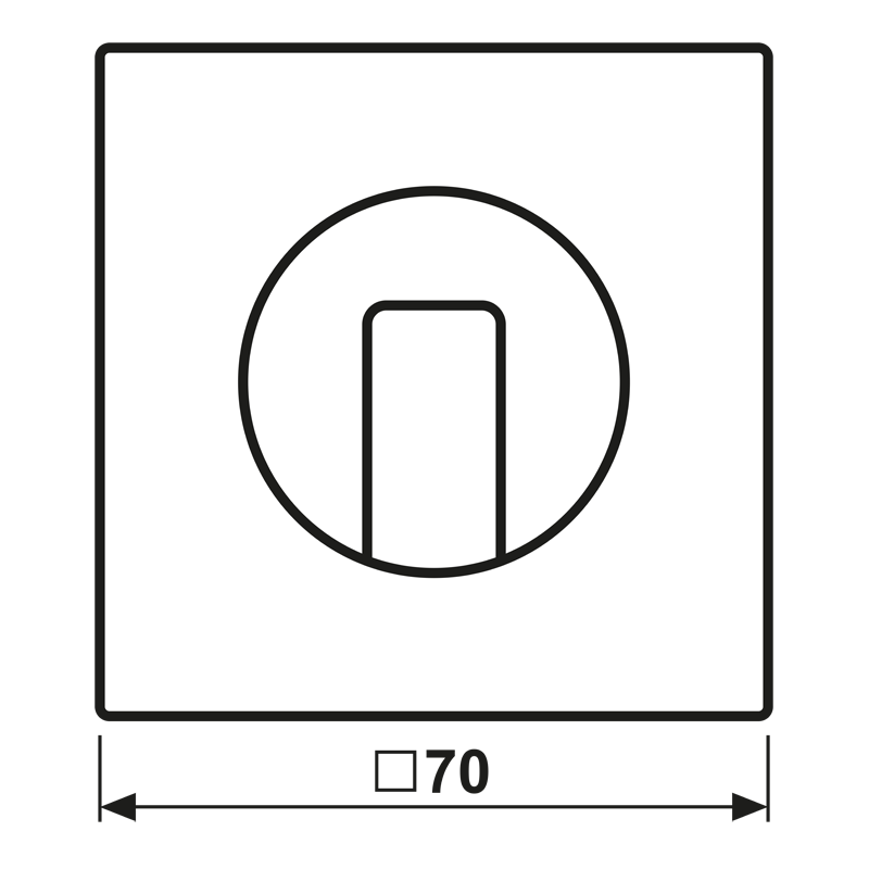 Abdeckung für Drehschalter LC 1941 263