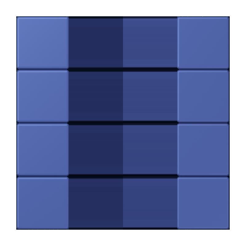 Tastensatz 4fach LC 504 TSA 206