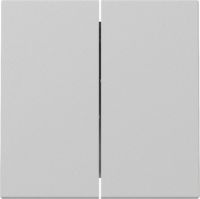 Wippe 3295015 2-fach grau matt - neue Generation 