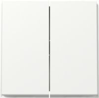 Wippe 2-fach 329566 reinweiß - neue Generation