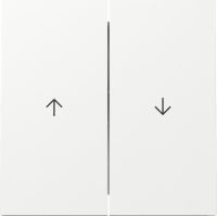 Wippe 329470 2-fach Pfeil reinweiß glänzend - neue Generation 