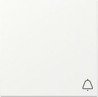 Wippe 328627 Symb. Klingel  reinweiß seidenmatt - neue Generation