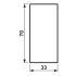 Abdeckung in Tastenfarbe LC 50 NA 239