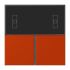 Tastensatz 3fach LC 4093 TSA 244